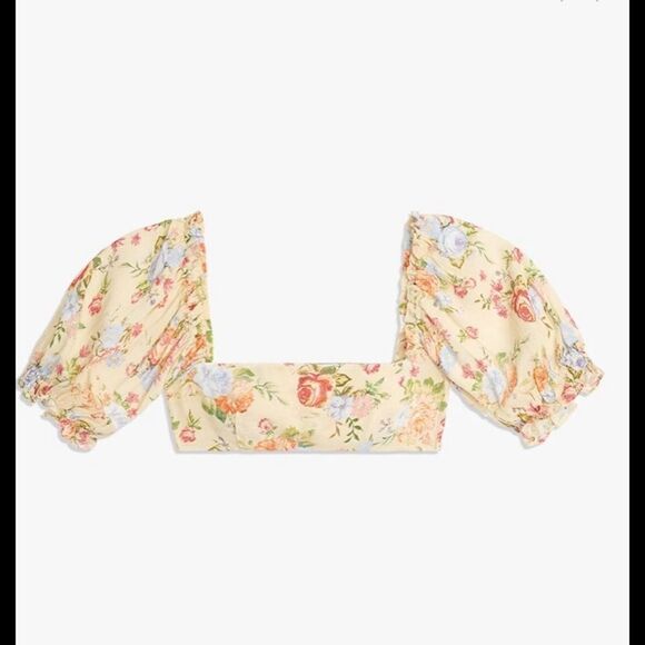 Coco Vintage Drapes Top, Sand Multi - Picture 1 of 3